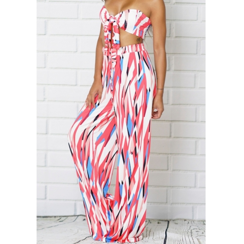 Multi- color Pant set
